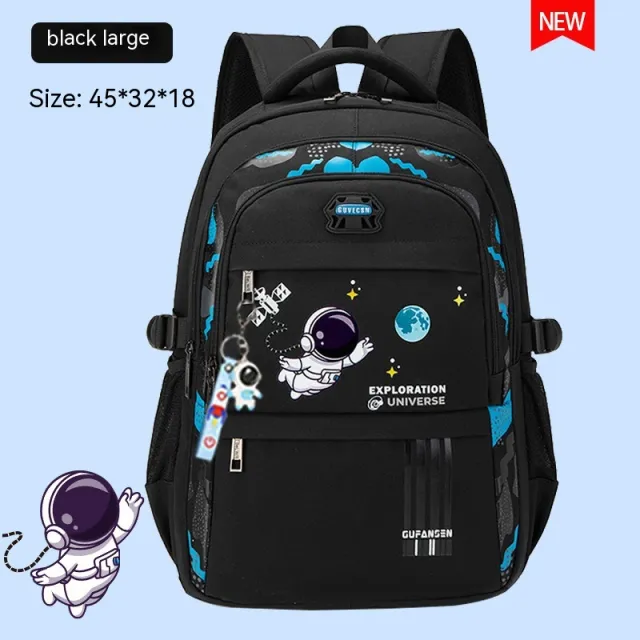 Spine Protection Backpack For Boys And Girls Black - Shop at LoveMi