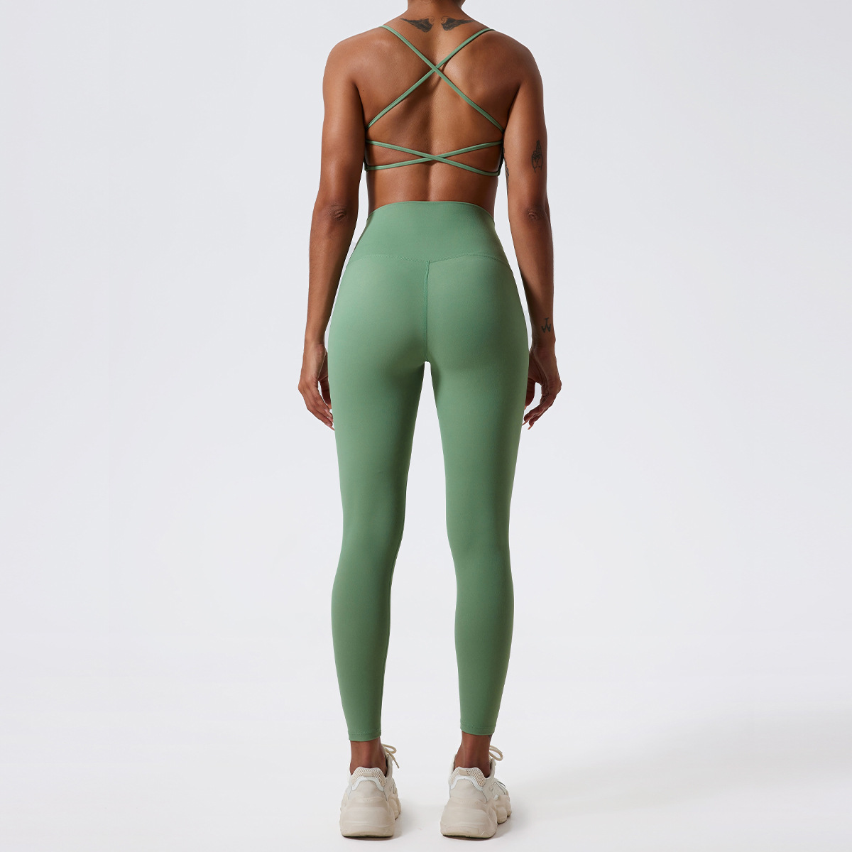 Nude Feel Yoga Suit Beauty Back Breathable Underwear Tight And Quick-drying