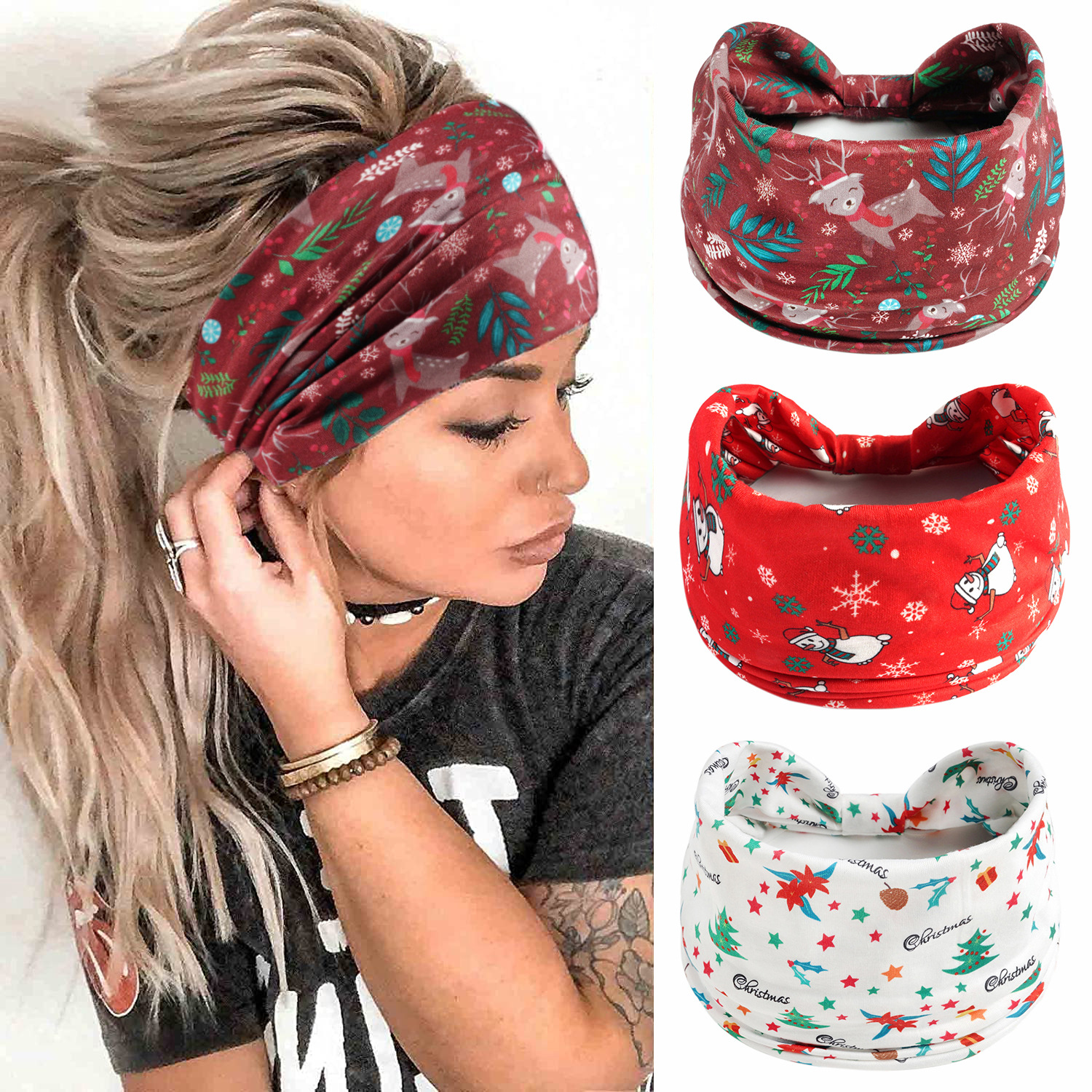 Pumpkin Skull Ghost Festival Headband - Image 12
