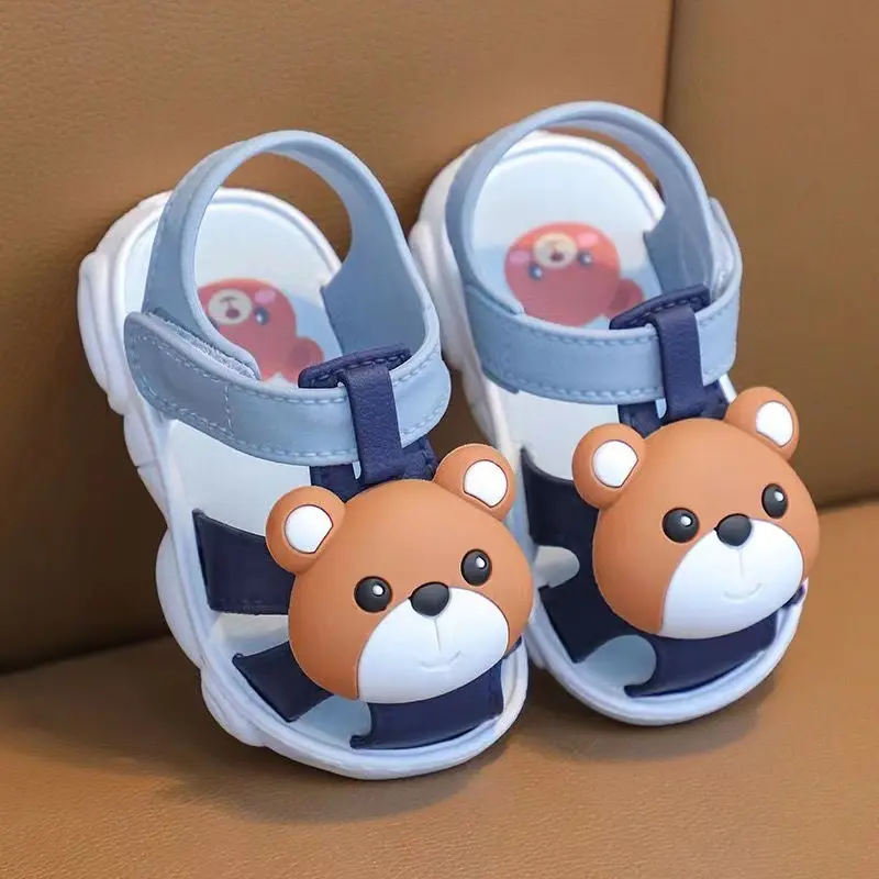 Summer Baby Plastic Toddler Shoes Closed Toe
