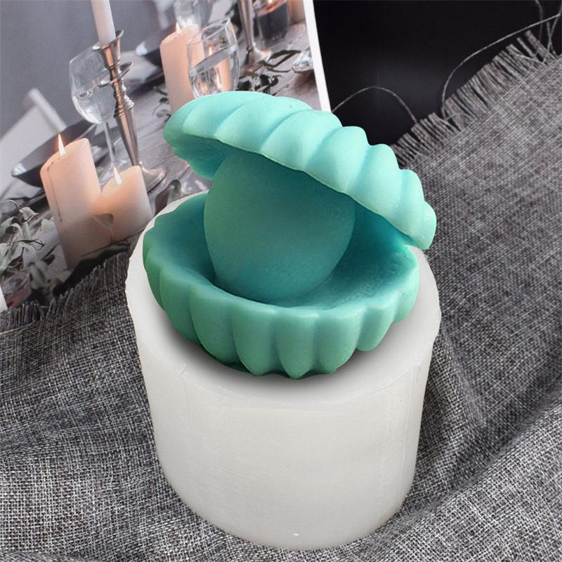 Title 2, Shell Wave Column Aromatherapy Candle Mould