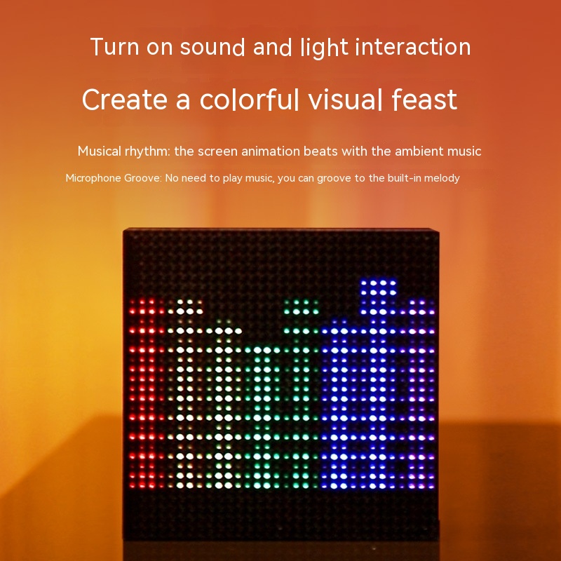 DIY Pixel Atmosphere Good Item Layout Night Light E-sports Decoration Table Lamp Desktop Creativity Atmosphere - Image 11