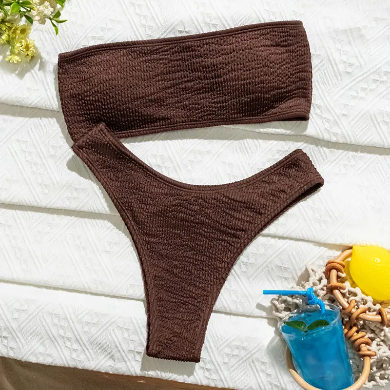Sexy Strapless Womens Two-Piece Bikini