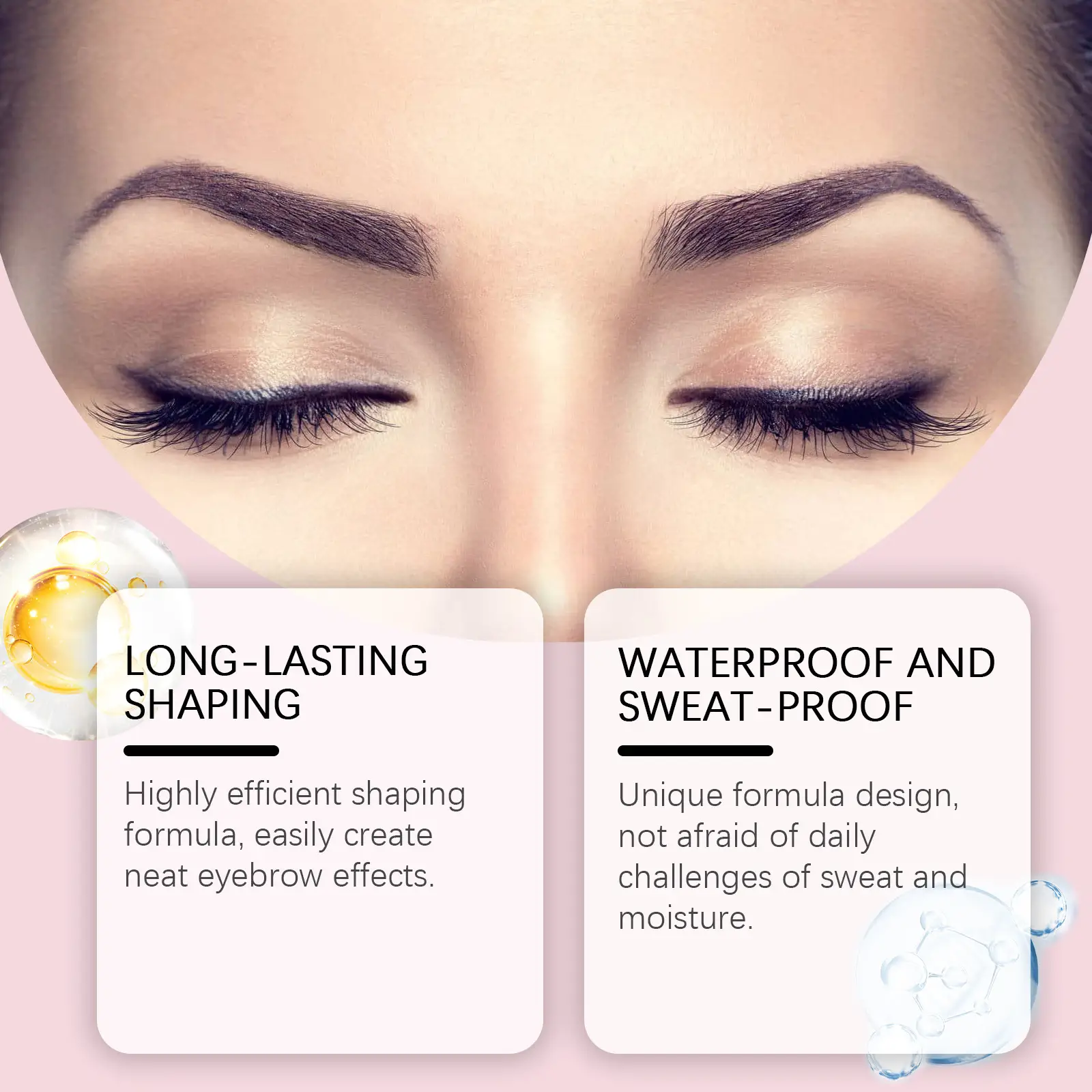 Eyebrow Modeling Wax Three-dimensional Eyebrow Shaping Lasting Makeup Natural Eyebrow Hair Styling Cream
