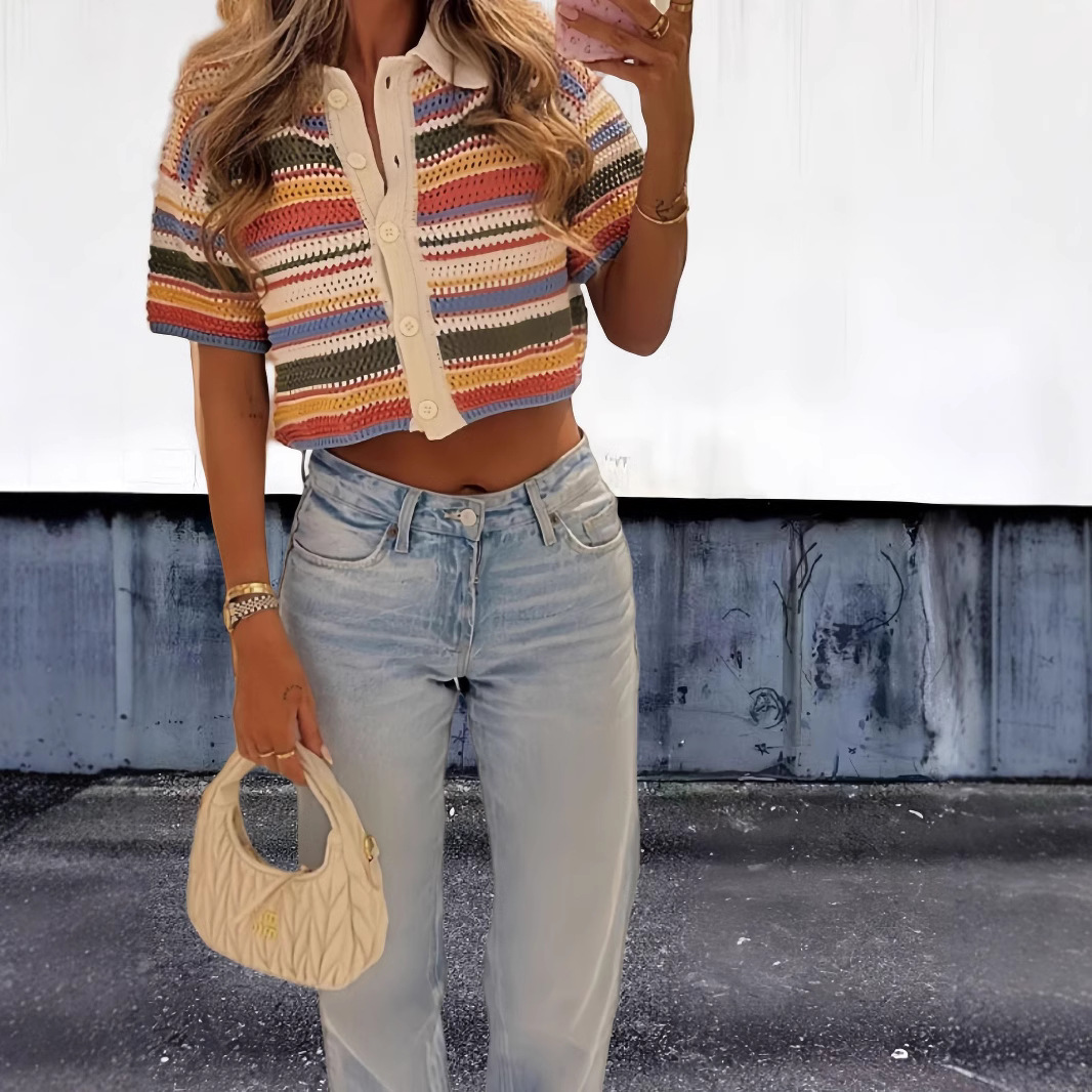 Vigorous Cute Knitting Suit Female