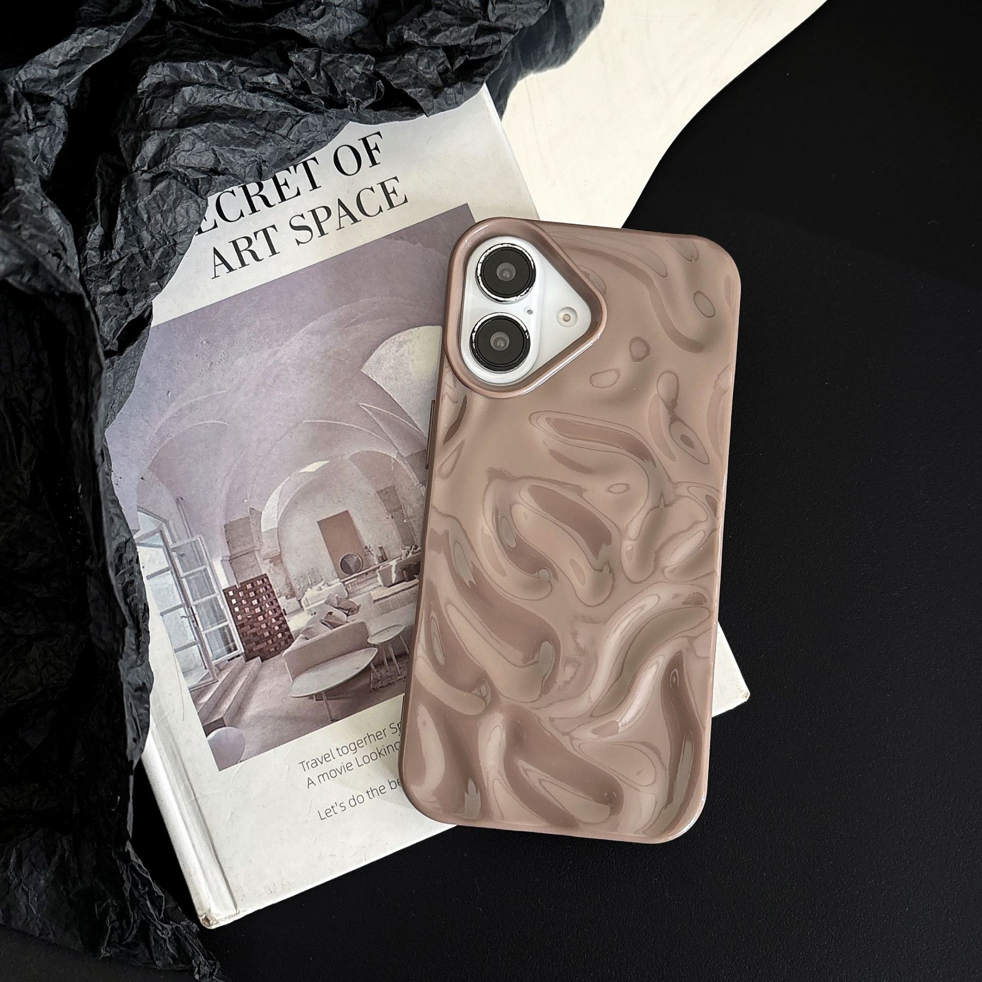 Niche Three-dimensional Pattern Mobile Phone Silicone Shell