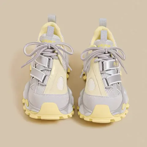 Girls Sports Shoes Running for Older Children Soft-soled Versatile