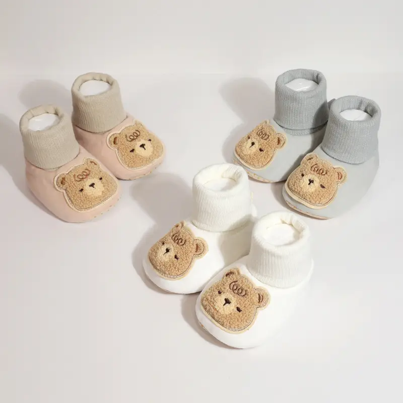 High Bear Babies' Socks Baby Soft-soled Pure