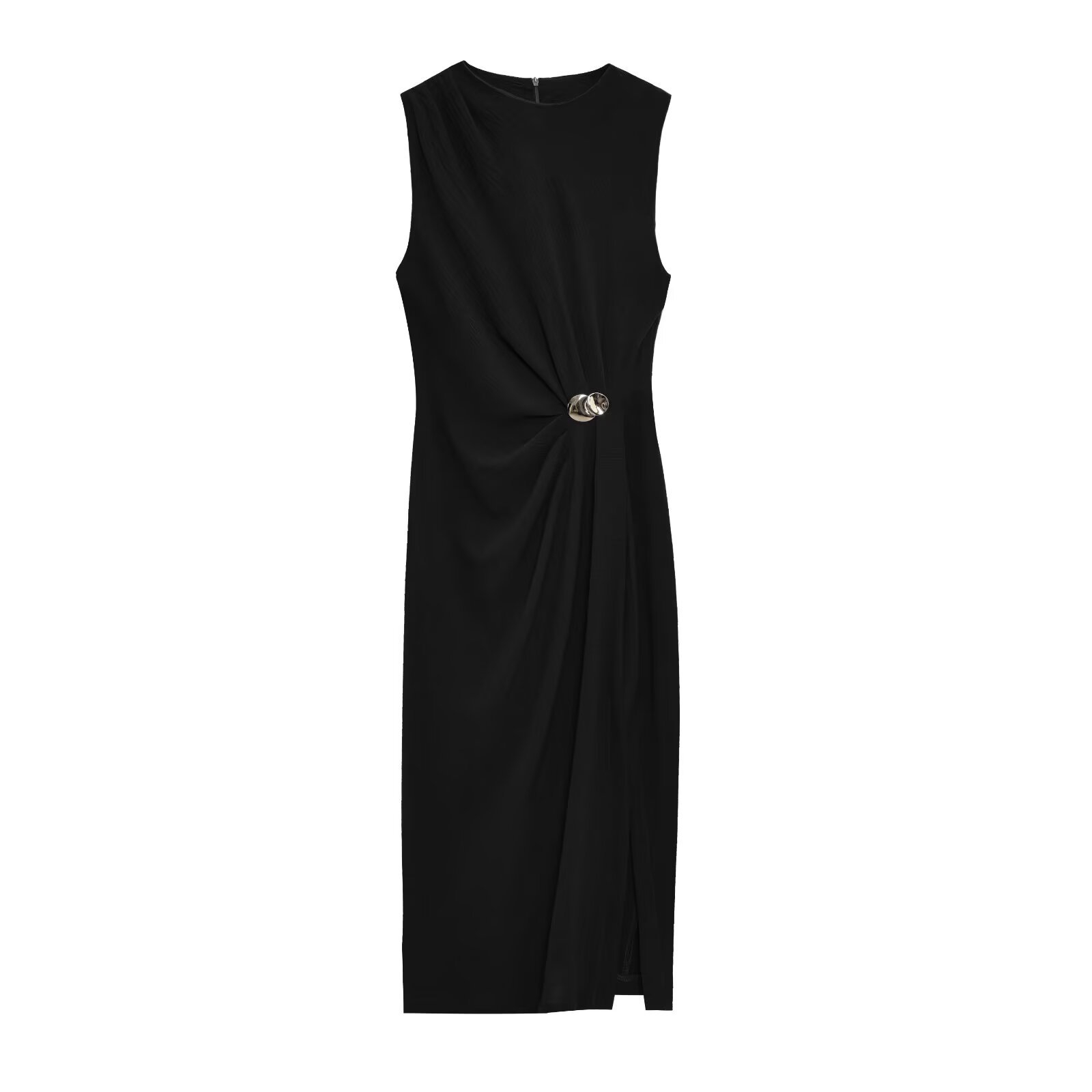 European And American Style French Minority Pleated Dress Women