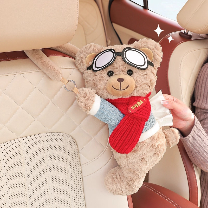 Creative Car Tissue Box Plush Toy