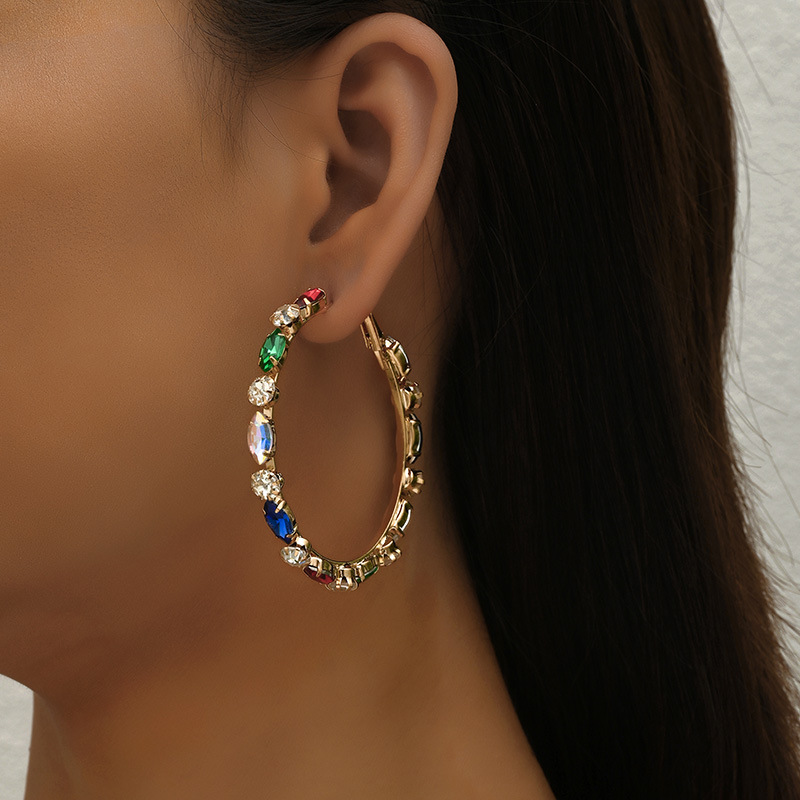 Simple And Exquisite Geometric Ear Hoop Jewelry
