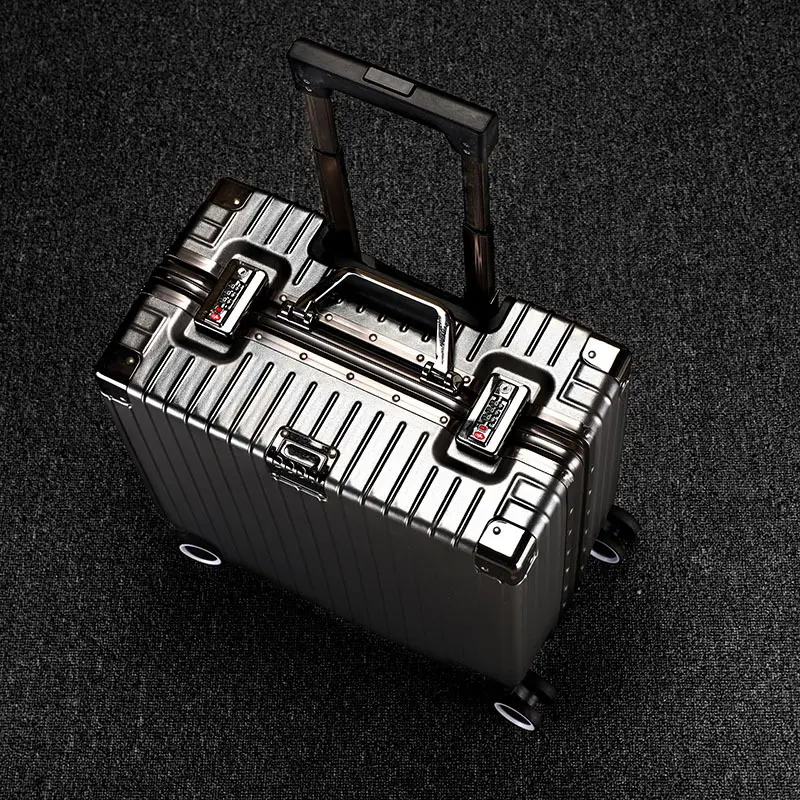 Horizontal Square Aluminum Frame Draw-bar Luggage Boarding
