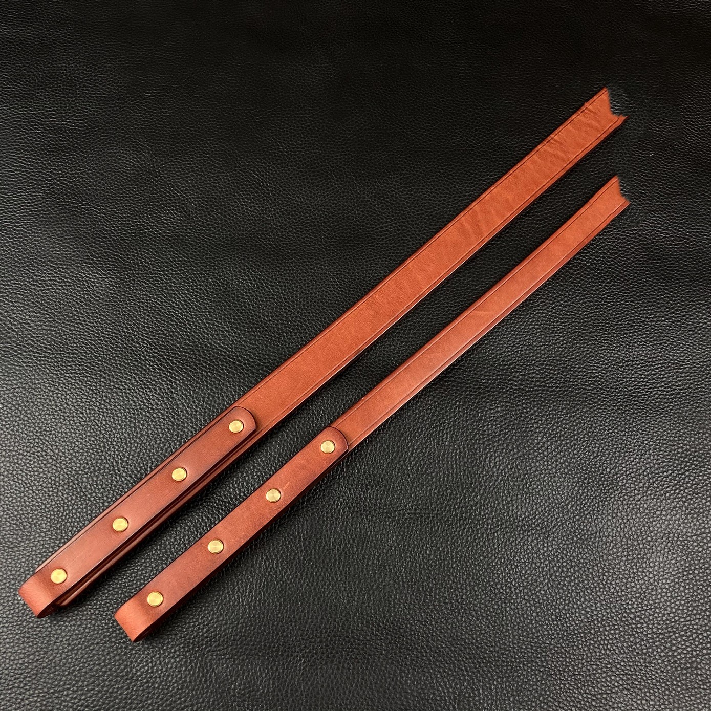 Wide And Thin Pair Of Brown