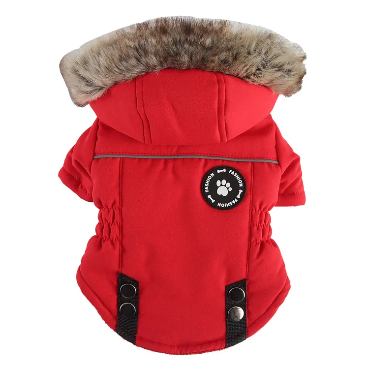 Pet Supplies Chest Back Zipper - Dz274 Red