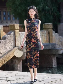 Girl's Retro Republic Of China Style Old High-end Daily Wear - M333 - View 1