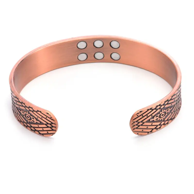Red Copper Magnetic Therapy Bracelet