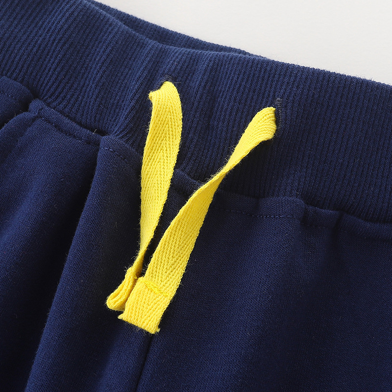 Autumn New Boys' Sweatpants Embroidered Sports Pants