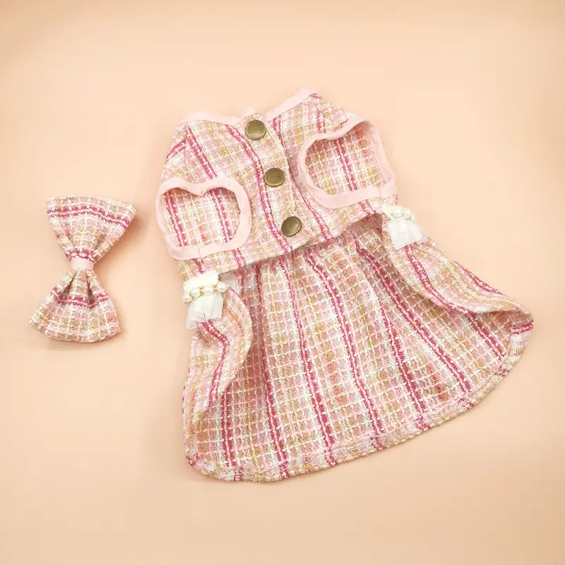 Pet Skirt Cat Fashion Cute Dress
