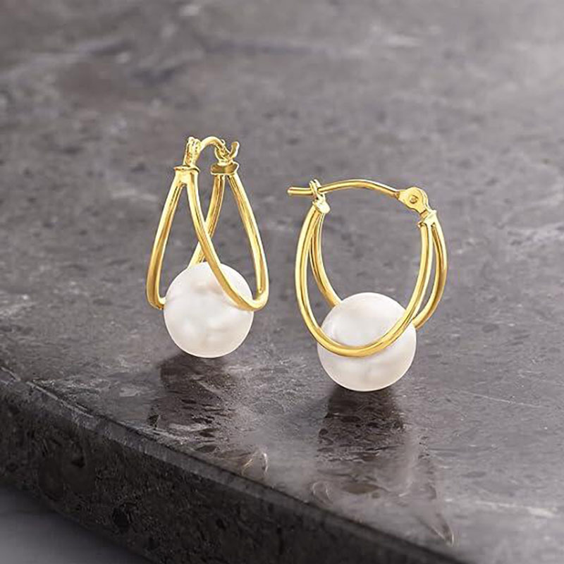 Stainless Steel Fashionable High-end Simple Ear Clips