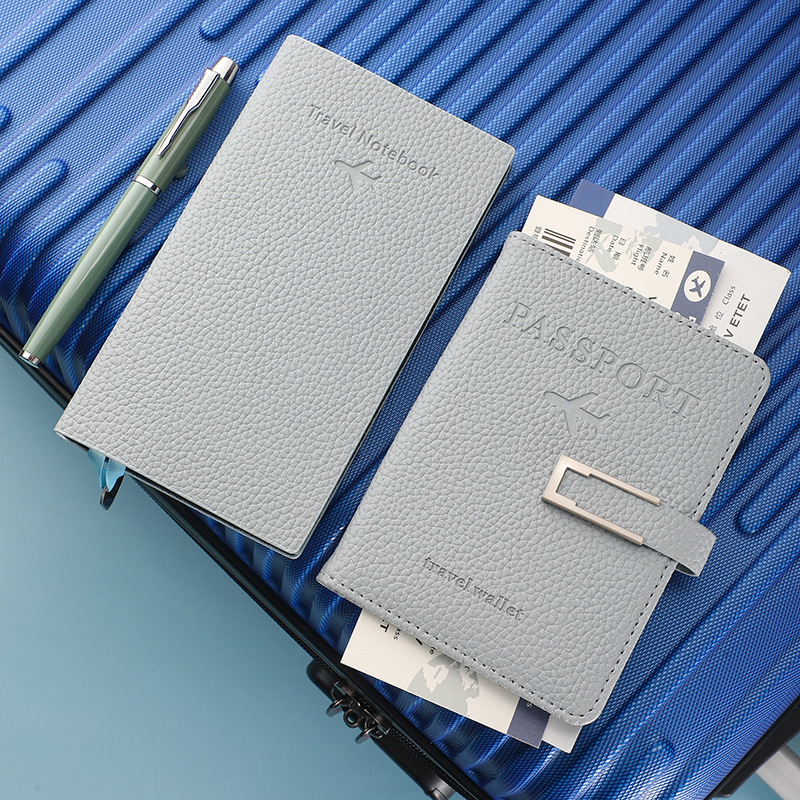 Multiple Card Slots Passport Jacket Leather Travel Agency Luggage Tag Notebook Suit 4