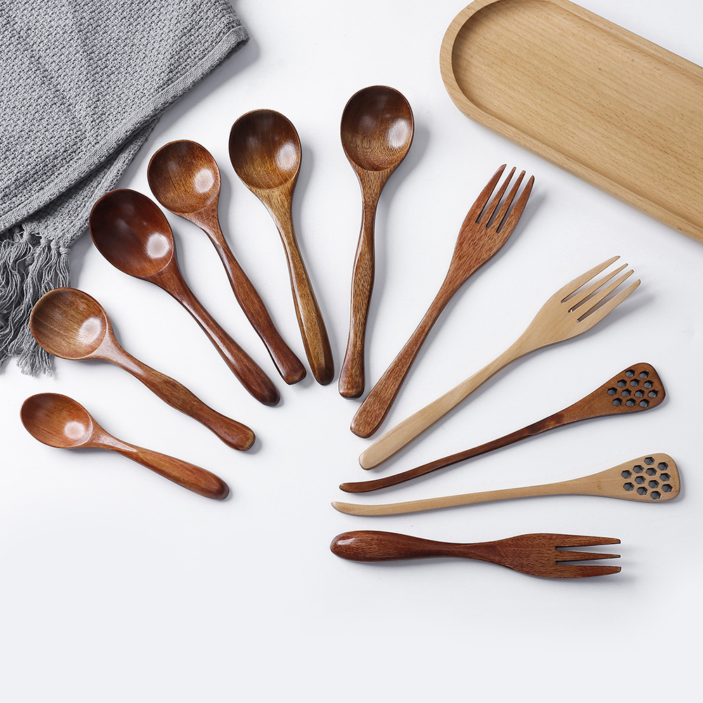 Nanmu Wooden Spoon Coffee  Teaspoon