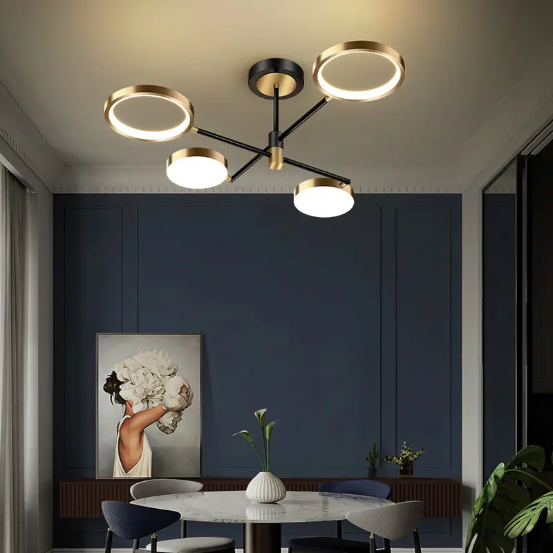 Led Lighting Chandelier Living Room Bedroom Lamps