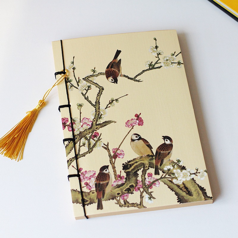 Plum Blossom Sparrow A5