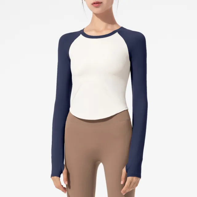 Tight Color Matching Top With Chest Pad Green - Shop at LoveMi