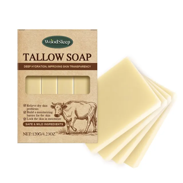 Gentle Cleansing Skin Care Cleansing Bath Grass fed Tallow Soap 120G - Shop at LoveMi