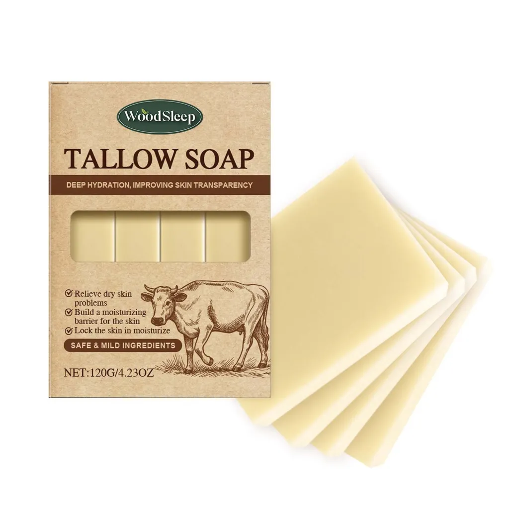 Gentle Cleansing Skin Care Cleansing Bath Grass-fed Tallow Soap - 120G