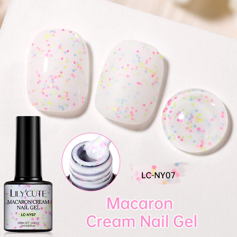 Creamy Eggshell Gel Nail Polish 8