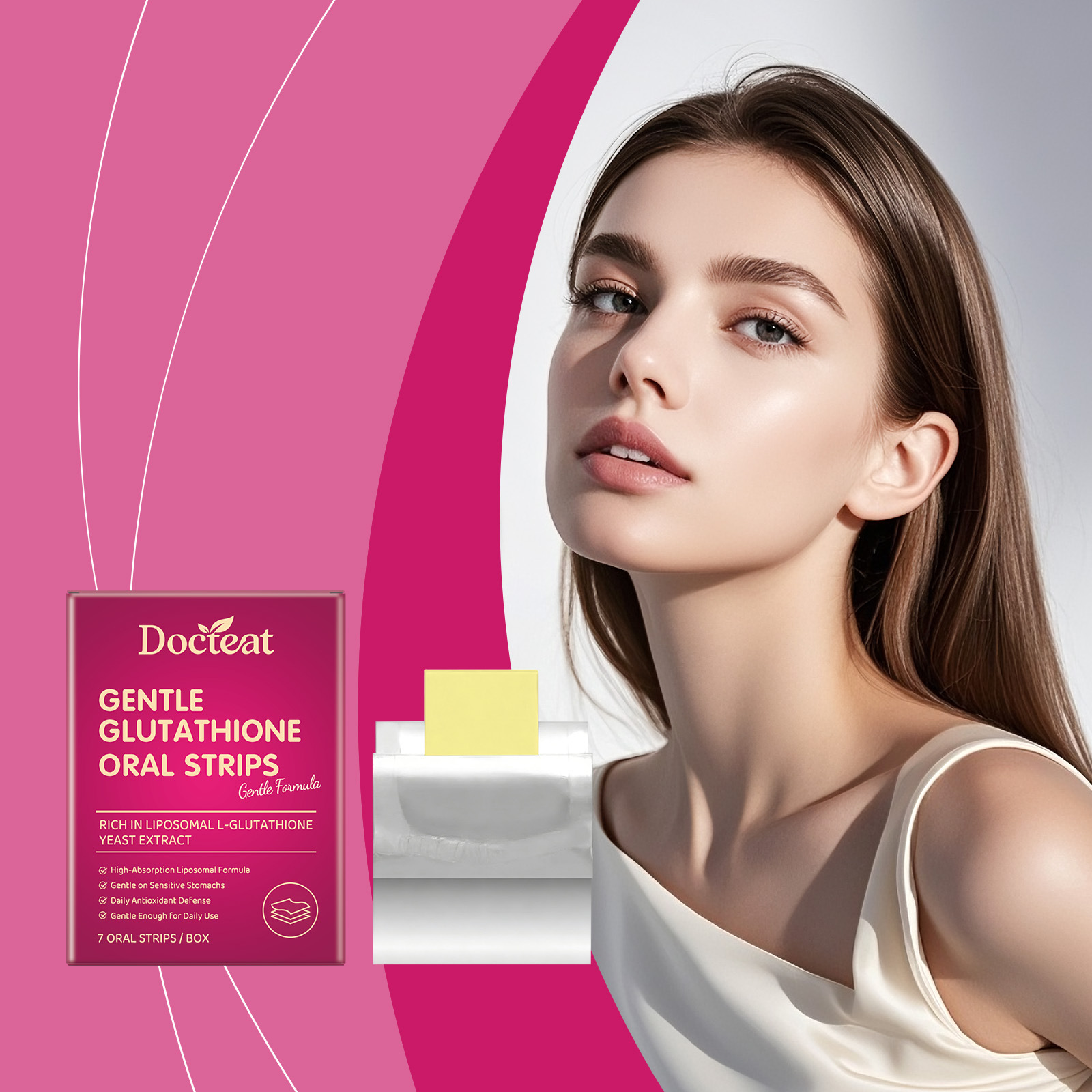 Gentle And Moisturizing Glutathione Orally Dissolving Tablets