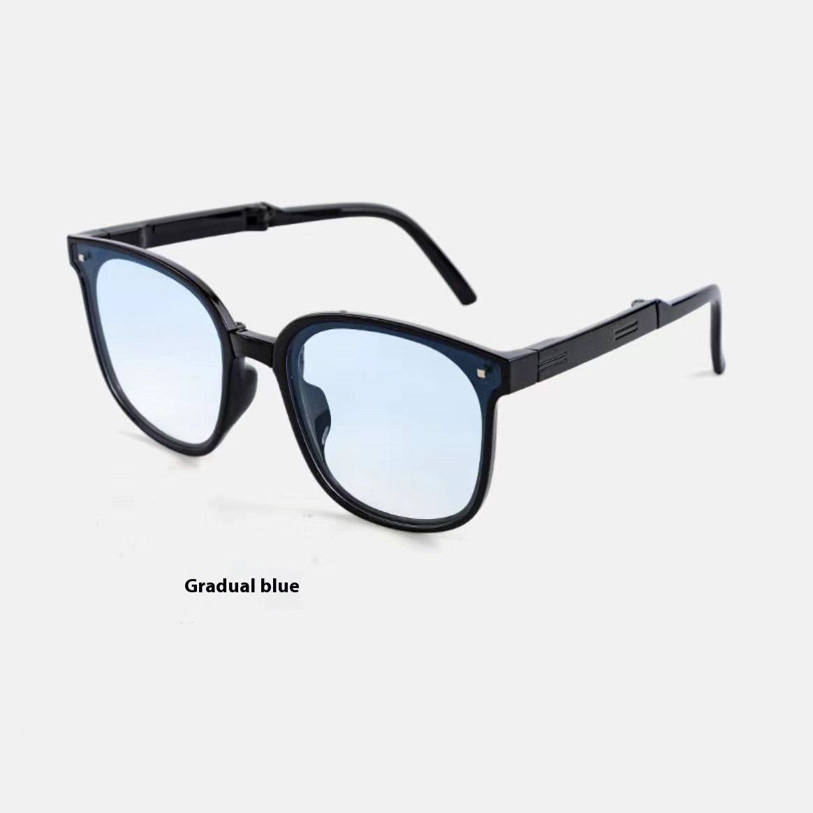Fashionable Retro Sun Protection Folding Sunglasses - Image 9