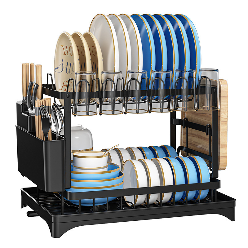 Simple Home Kitchen Dish Storage Drain Rack - Image 3
