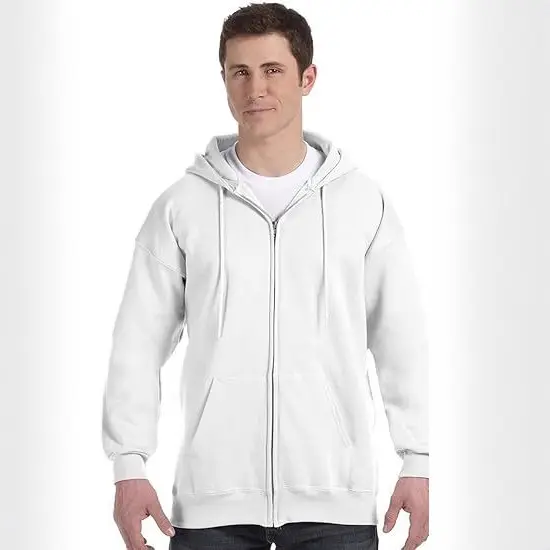 Mens Zip-up Hoodie Sweatshirt Casual