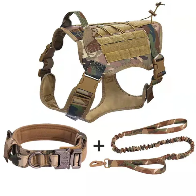 Nylon Tactical Dog Coat Quick Release Tank Top Pet Cp Camouflage - Shop at LoveMi
