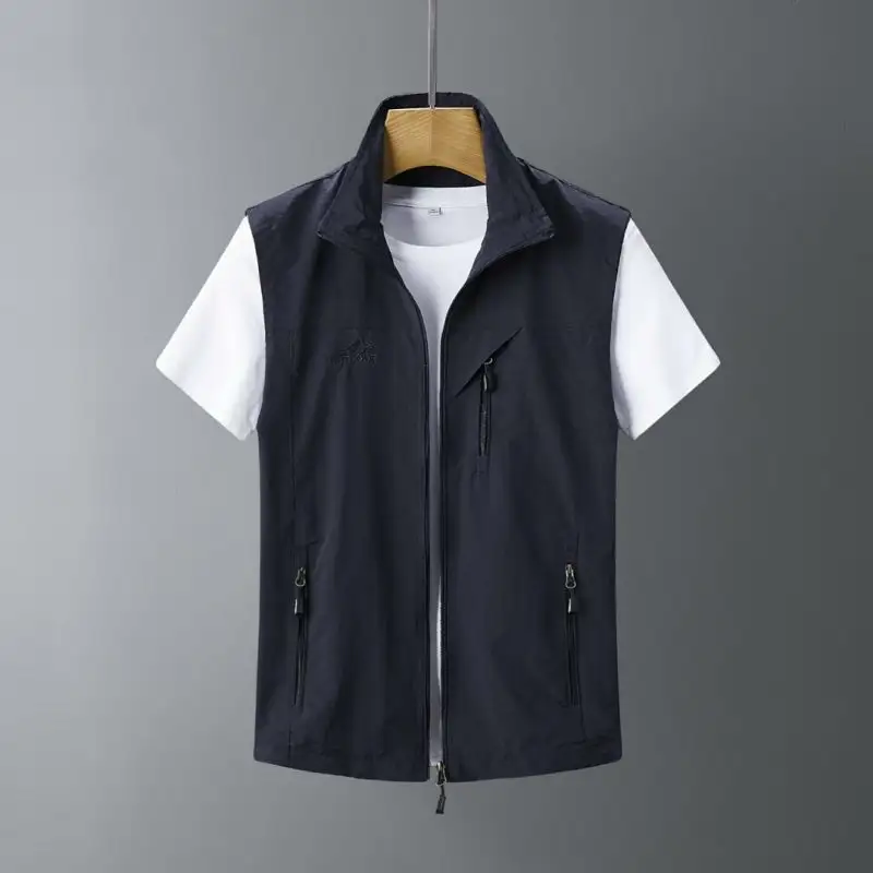 Men's Outdoor Casual Rabbit Fur Vest Waistcoat