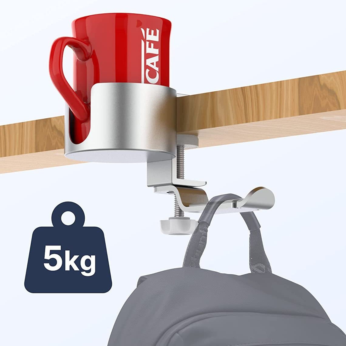 360-degree Rotating Metal Headphone Stand