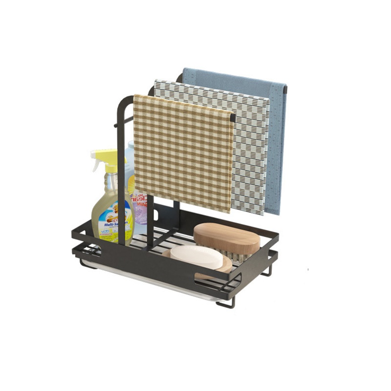 New Kitchen Rag Rack Punch-free Wall Hanging