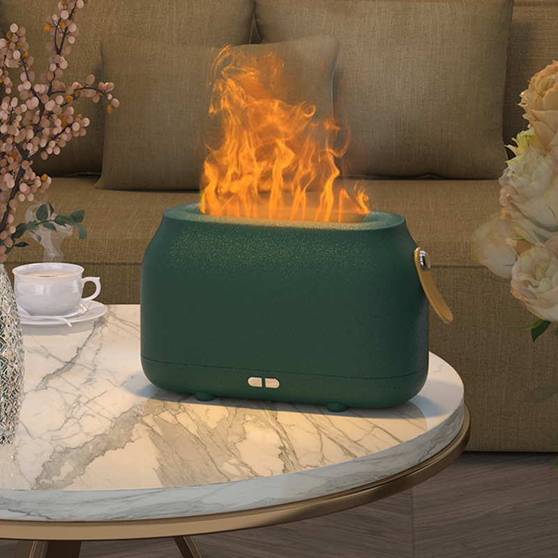Humidificateur USB domestique de diffuseur d'arôme de flamme d'atmosphère