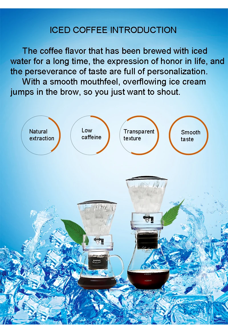 Title 3, Ice Drip Coffee Pot Ice Drip Pot Drip Type Ice ...