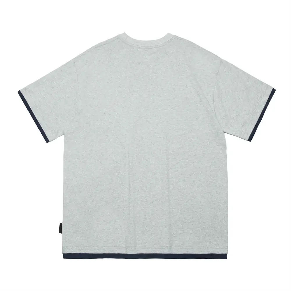 Letter Workwear With Pocket Short Sleeve Men