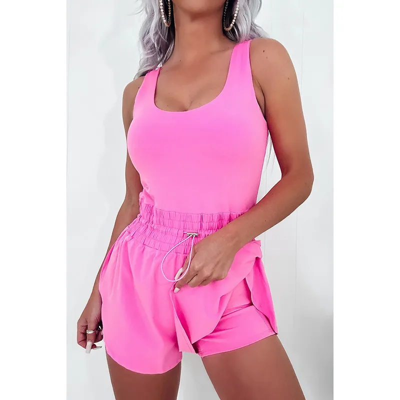 European American Simple Versatile Slim Slimming High Waist Short Shorts - P406