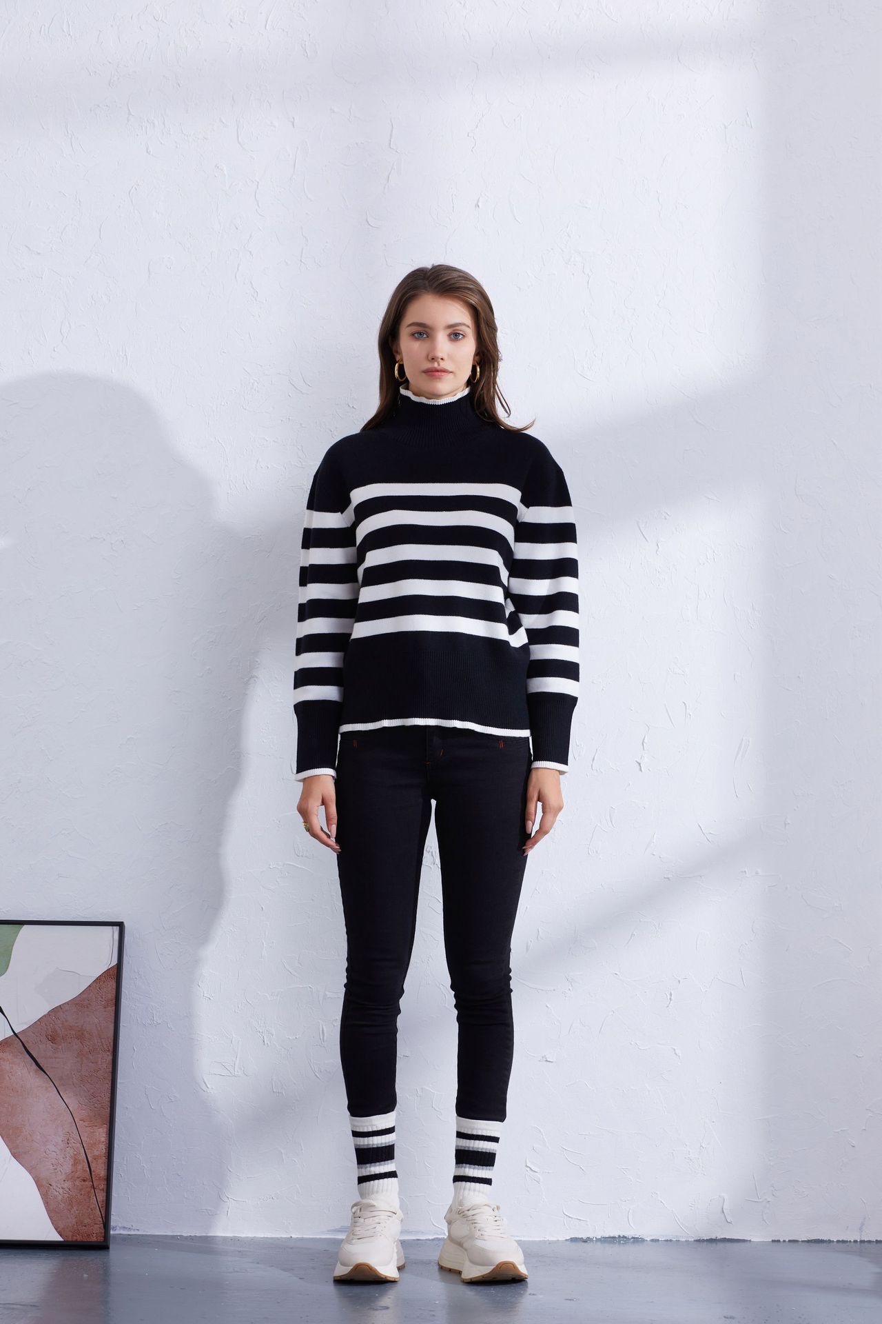 Title 5, Casual All-matching Warm Sweater For Women