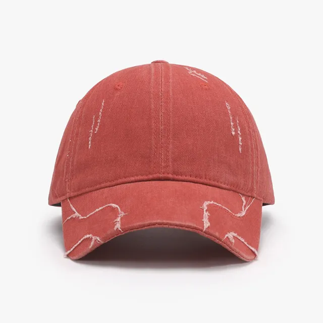 Men's Baseball Street Face looking Small Peaked Cap Orange - Shop at LoveMi