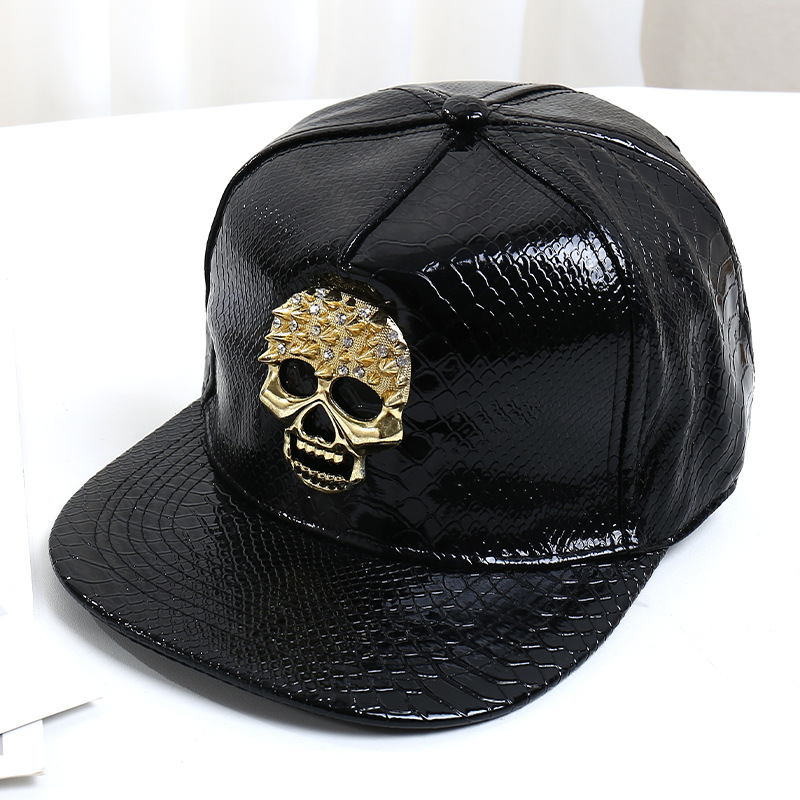 Black Golden Skull