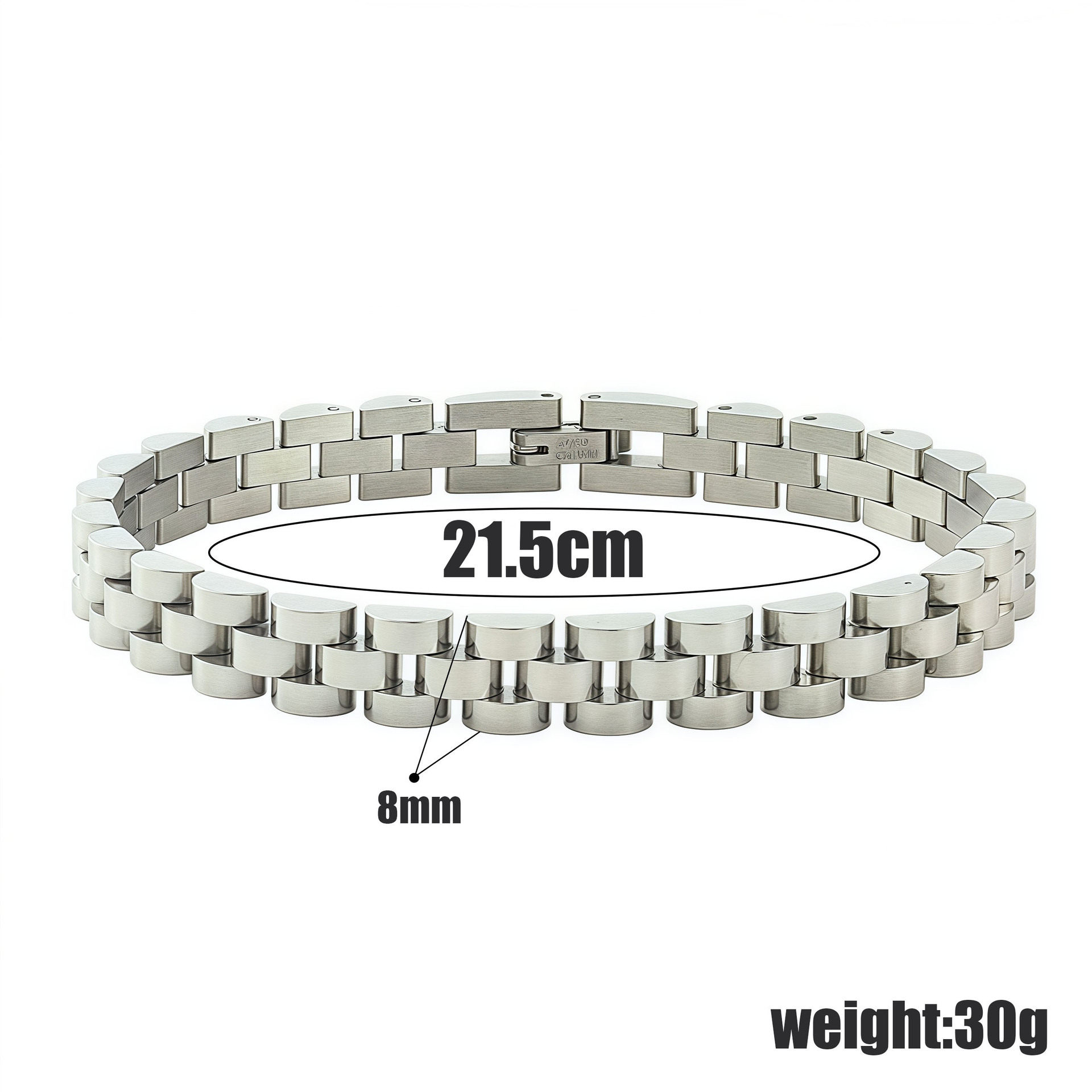 Geometric Stainless Steel Bracelet overview