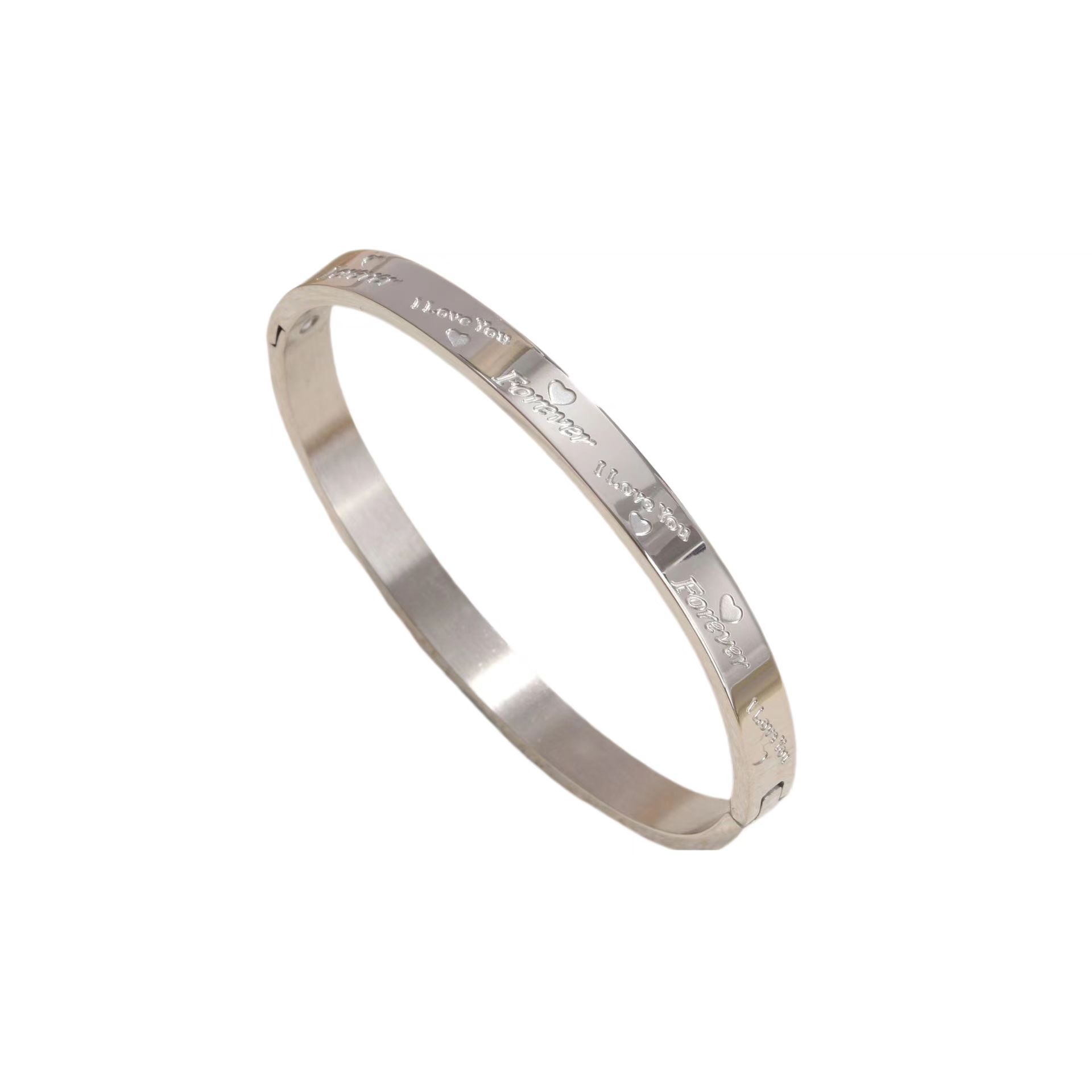 Women's Niche Stainless Steel Bracelet Does Not Fade