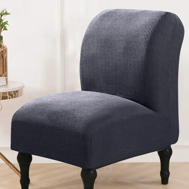 Polar Fleece Fat Stool Chair Cover XL Size Simple Restaurant Home Dark Gray - Shop at LoveMi