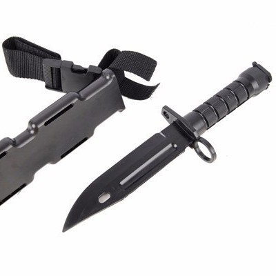 Outdoor M9 Plastic Model Training Rubber Soft Knife